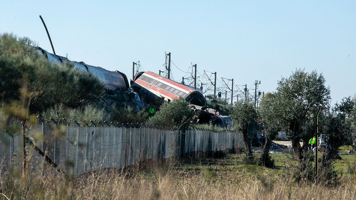 Two trains collide in Urda, Spain on Oct. 28, 2026.